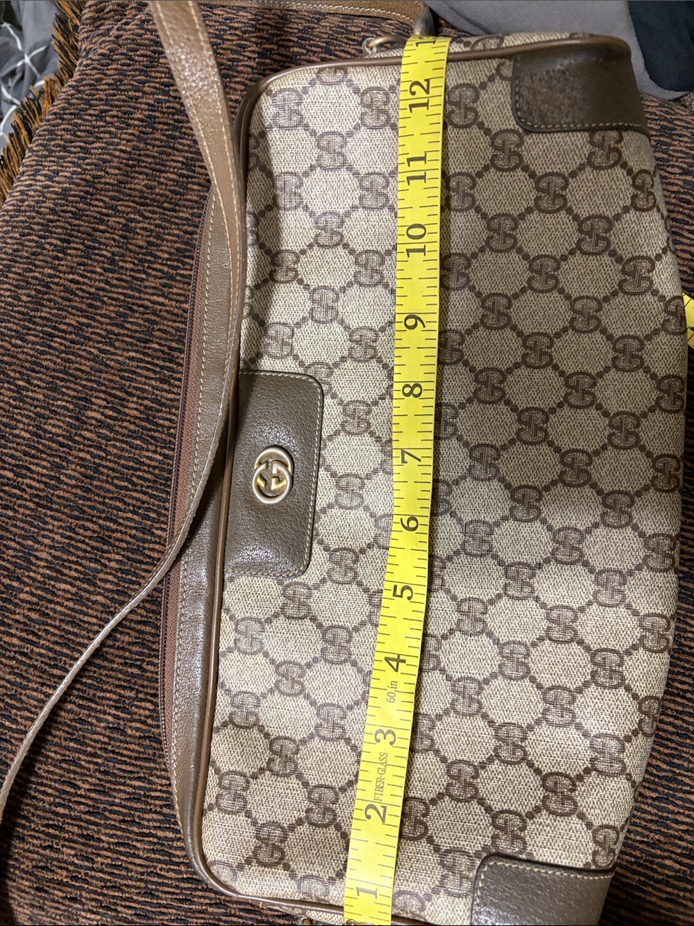 1980s Vintage Gucci GG Supreme Monogram Bag - Picture 14 of 15